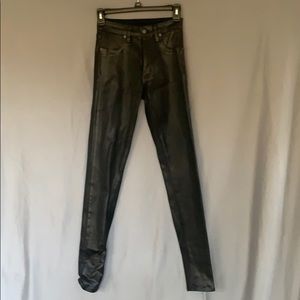 Carmar faux leather pants